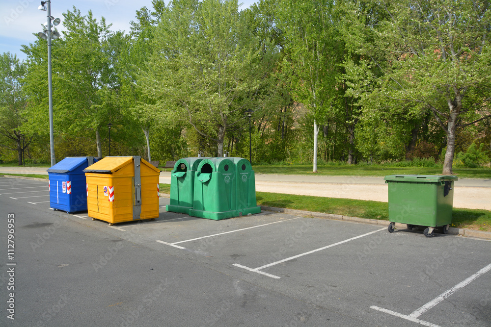contenedores para reciclar basura contenedores para reciclar basura