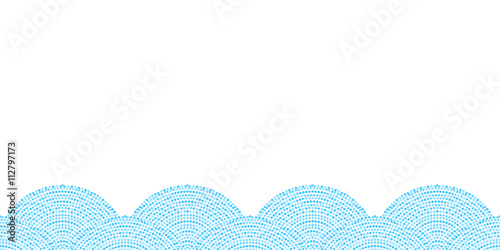 海　波　夏　背景