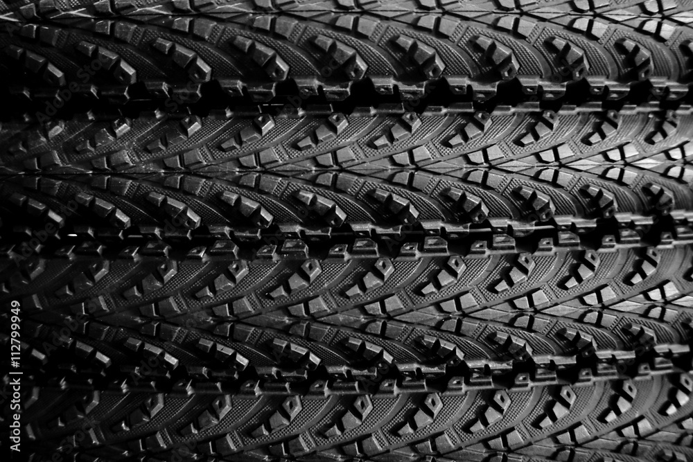 Fototapeta premium rubber wheel texture background