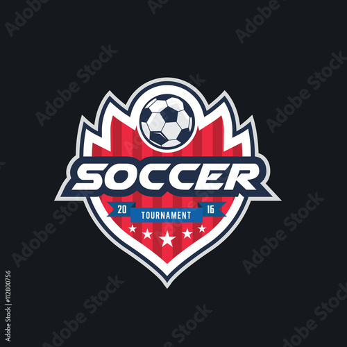 Soccer Club logo,Football logo,vector logo template
