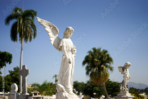 cemetery of Santiago de Cuba. Santa Ifigenia cemetery.