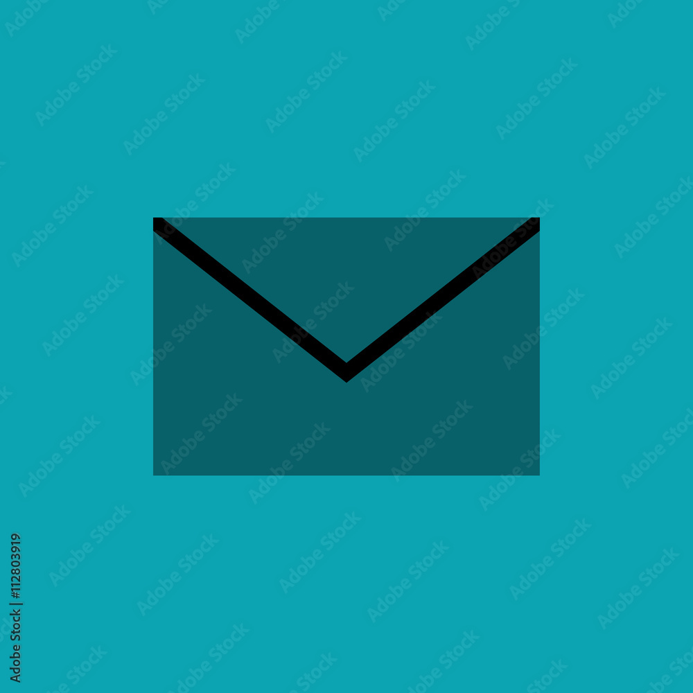 Email design. envelope icon. Isolated illustration , vector Email design. envelope icon. Isolated illustration , vector