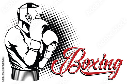 Summer kinds of sports. Boxing