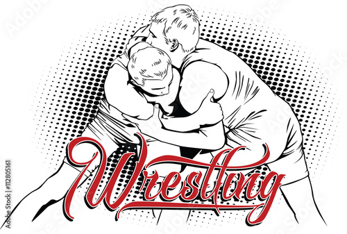 Summer kinds of sports. Wrestling