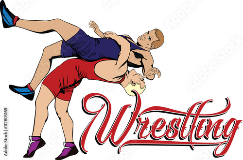 Summer kinds of sports. Wrestling