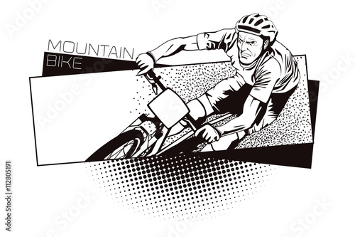 Summer kinds of sports. Mountain Bike