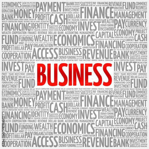 BUSINESS word cloud concept