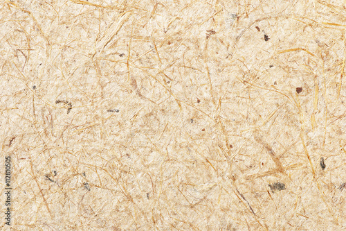 Handmade paper with mulberry and straw, texture background
