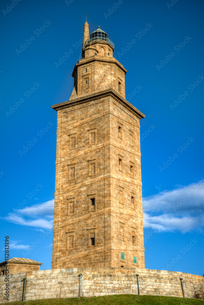 The roman lighthouse known as Tower of Hercules