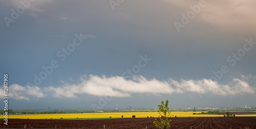stormy clouds on the horizon n Bulgaria © photoenthusiast
