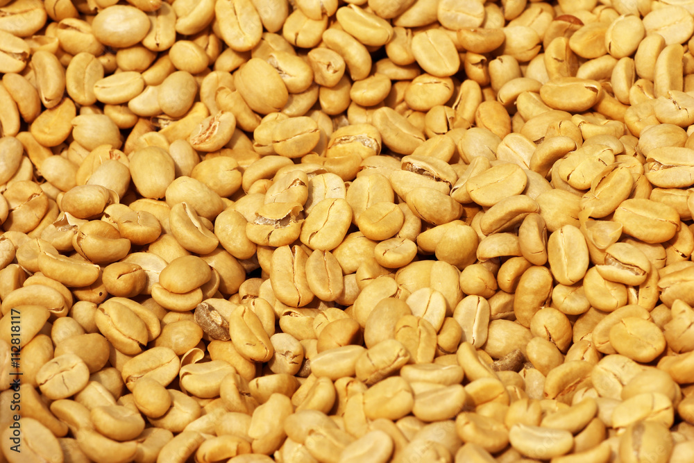 coffee beans, raw material prior to roasting coffee beans, raw material prior to roasting