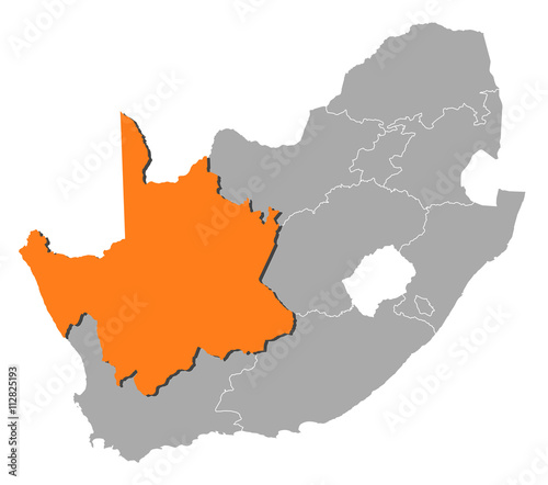 Map - South Africa  Northern Cape