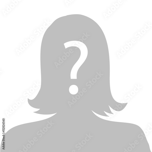 Profile picture - anonymous vector