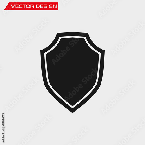 Black shield icon