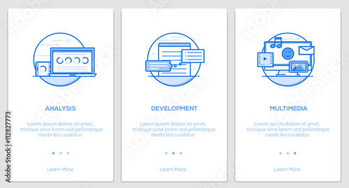 Flat line Oneboarding Concepts