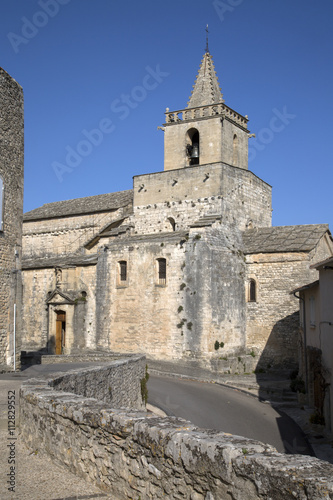 Photography Venasque Church, Luberon; Provence