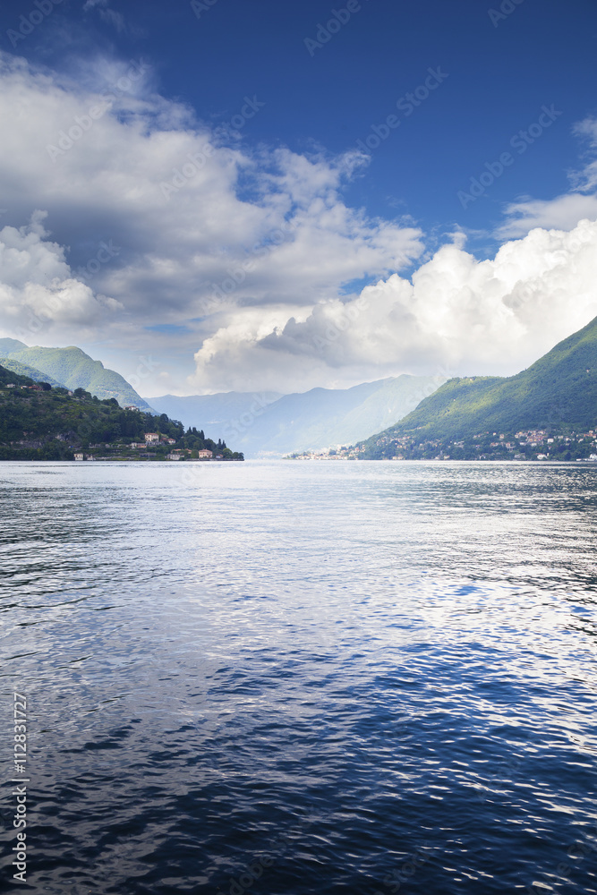 View of Lake of Como, Italy,