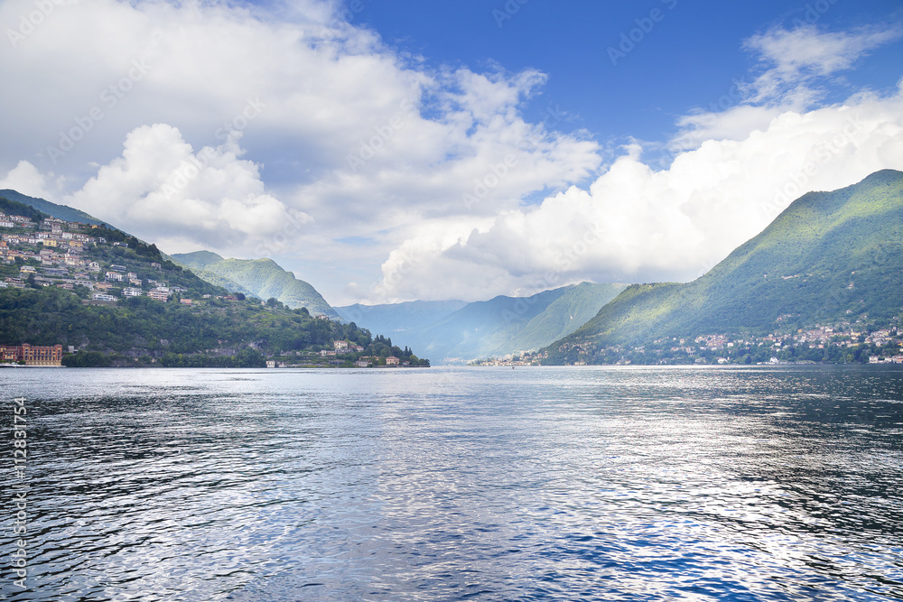 View of Lake of Como, Italy,
