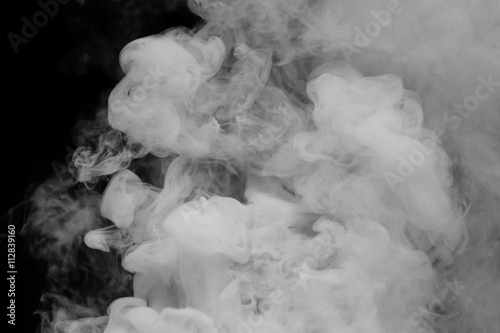 Thick White Floating Smoke