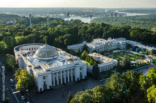 Verkhovna rada of Kiev. Administration building photo