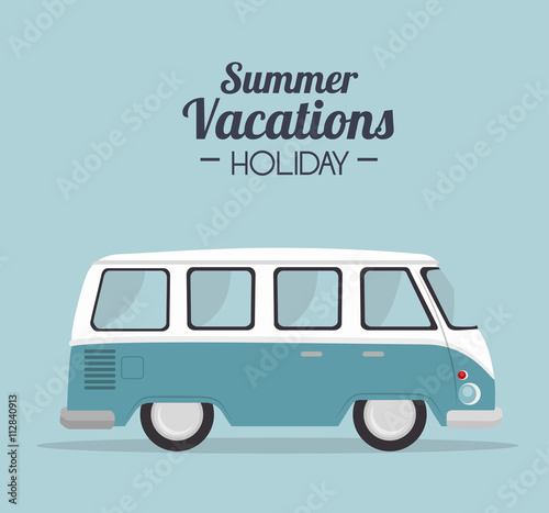 summer vacations design 