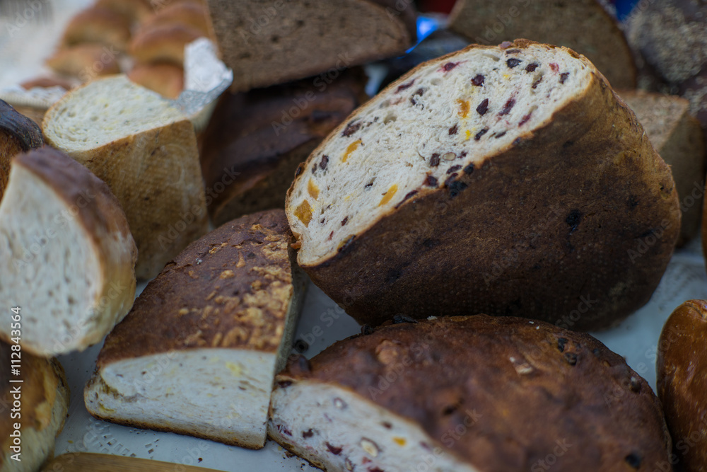 Bakery products. Bread with additives. Bakery products. Bread with additives.