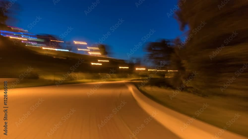 5 in 1! The walk on the street in the evening city. Time lapse (Hyperlapse) 5 in 1! The walk on the street in the evening city. Time lapse (Hyperlapse)