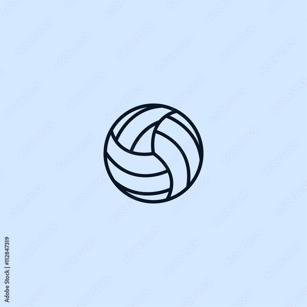 volleyball ball icon