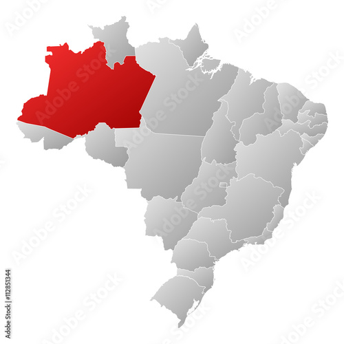 Map - Brazil  Amazonas