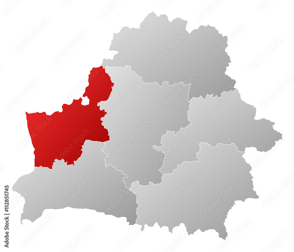 Map - Belarus, Grodno