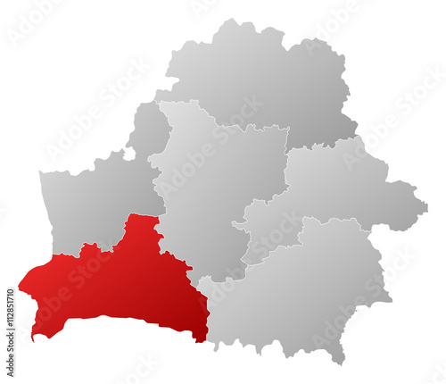 Map - Belarus  Brest