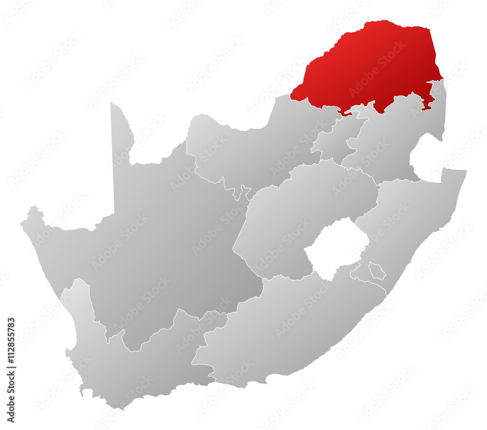 Map - South Africa, Limpopo