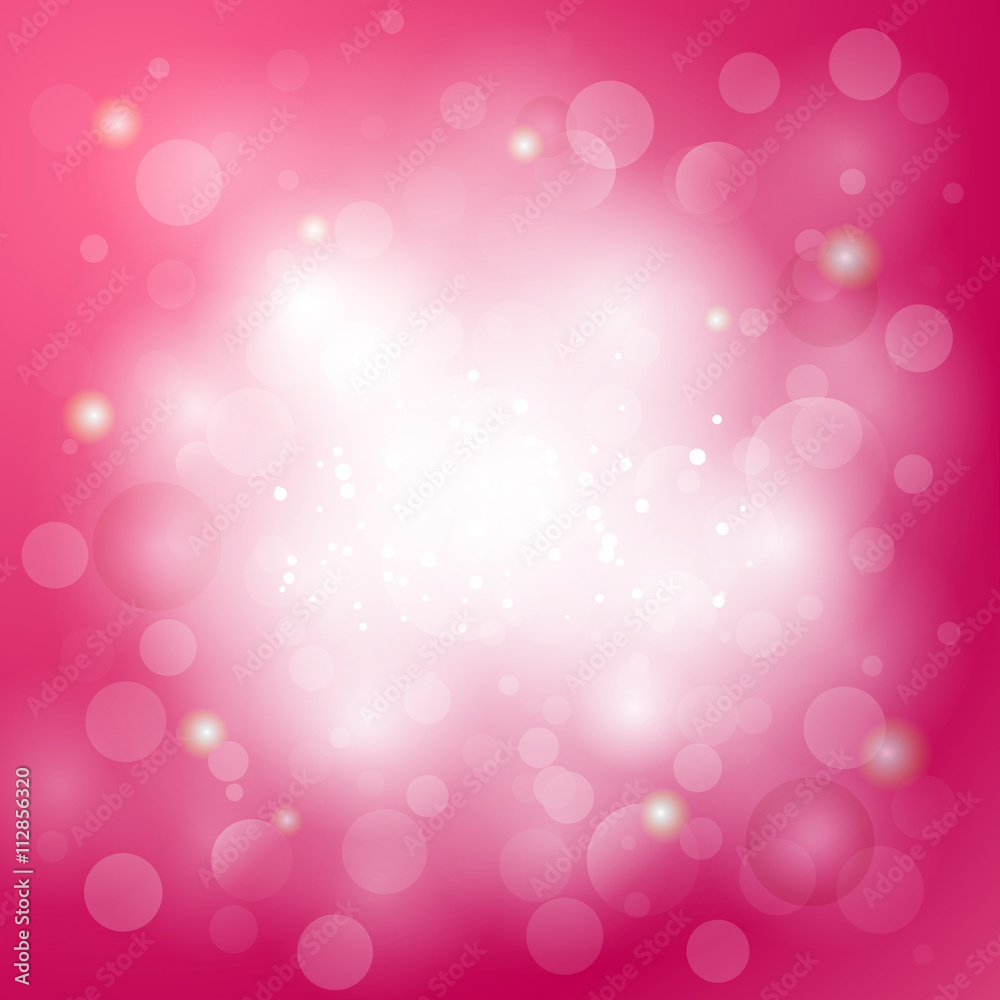 Pink abstract background with light, blurs, shining spots. Pink abstract background with light, blurs, shining spots.