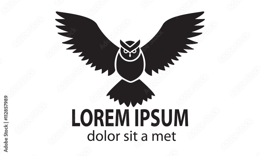 Fototapeta premium Owl Logo Design