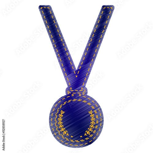 Medal simple sign