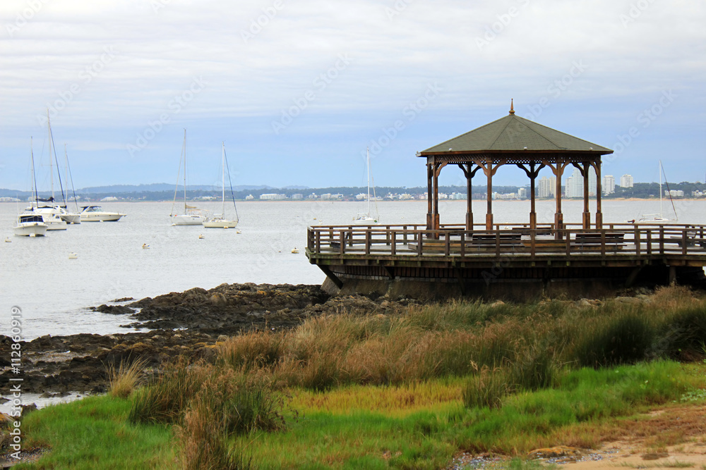 Gazebo on the ocean Gazebo on the ocean
