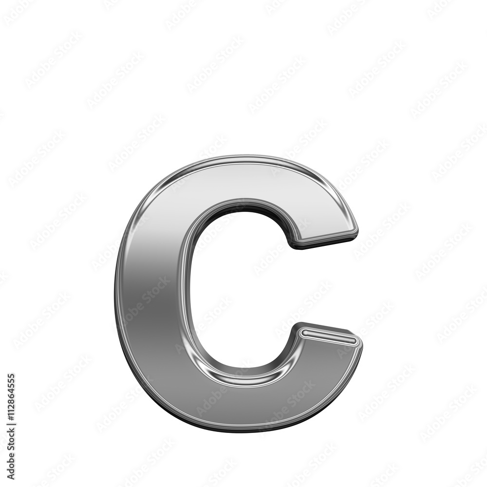 One lower case letter from titanium alphabet set, isolated on white. 3D illustration.One lower case letter from titanium alphabet set, isolated on white. 3D illustration. One lower case letter from titanium alphabet set, isolated on white. 3D illustration.One lower case letter from titanium alphabet set, isolated on white. 3D illustration.