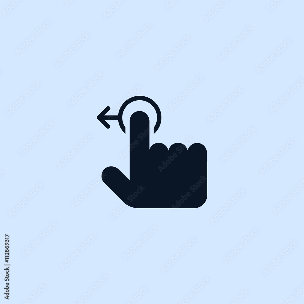 touch gesture icon touch gesture icon
