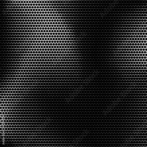 Wallpaper Mural Black abstract background with black and white halftone texture, circles pattern for design concepts, banners, posters, wallpapers, web, presentations and prints. Vector illustration. Torontodigital.ca