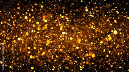 defocus bokeh background introduction yellow light abstract blur
