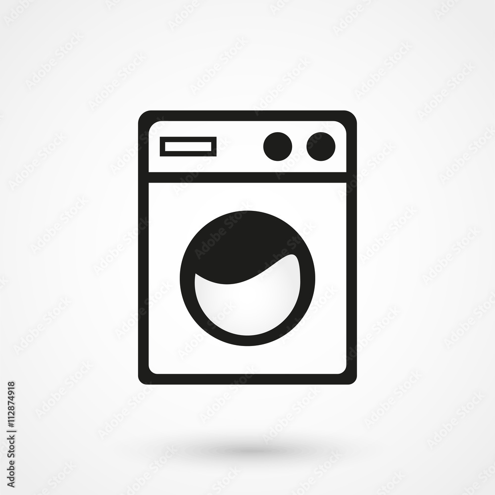 washing machine icon washing machine icon