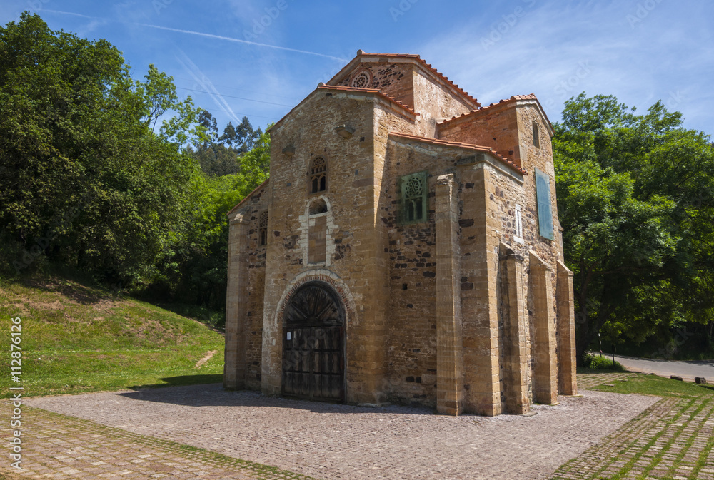 San Miguel de Lillo, pre-romanesque church, century IX