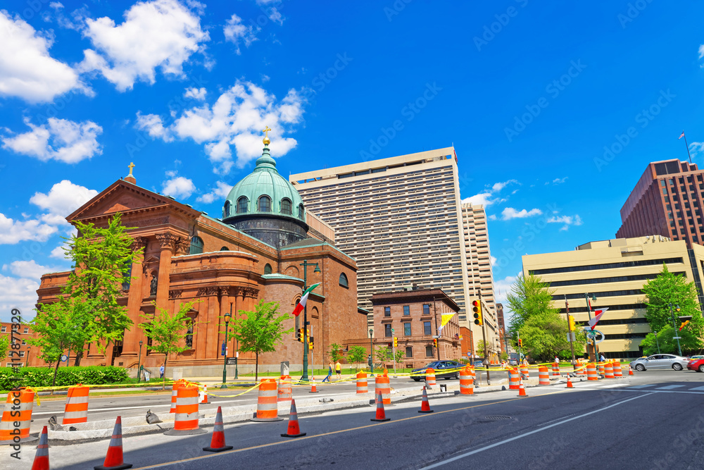 Cathedral Basilica of Saints Peter and Paul in Philadelphia PA