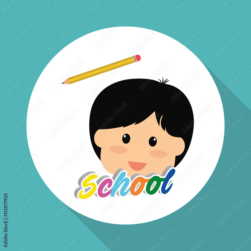 Education design. school icon. isolated illustration , vector Education design. school icon. isolated illustration , vector
