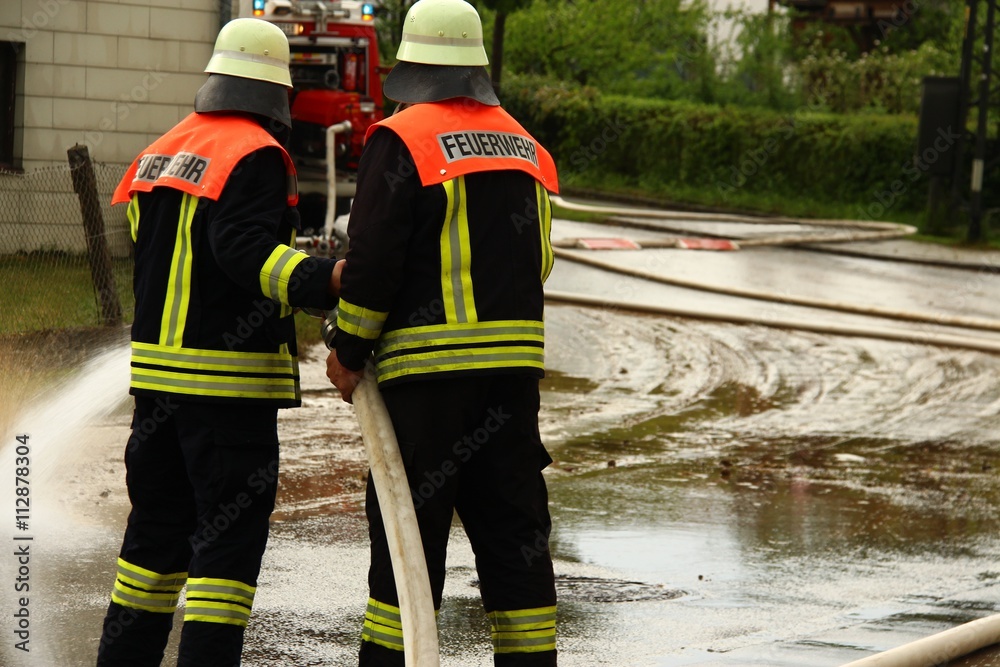 Obraz premium feuerwehrleute I