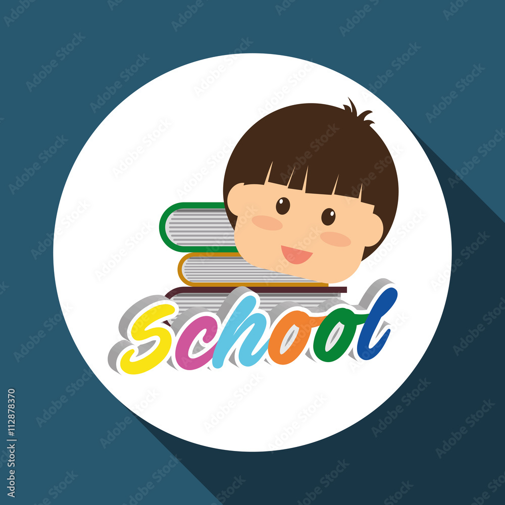 Education design. school icon. isolated illustration , vector Education design. school icon. isolated illustration , vector