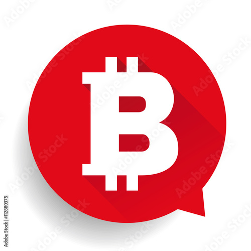 Bitcoin symbol vector