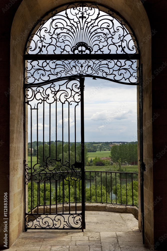 Fototapeta premium Wrought iron door