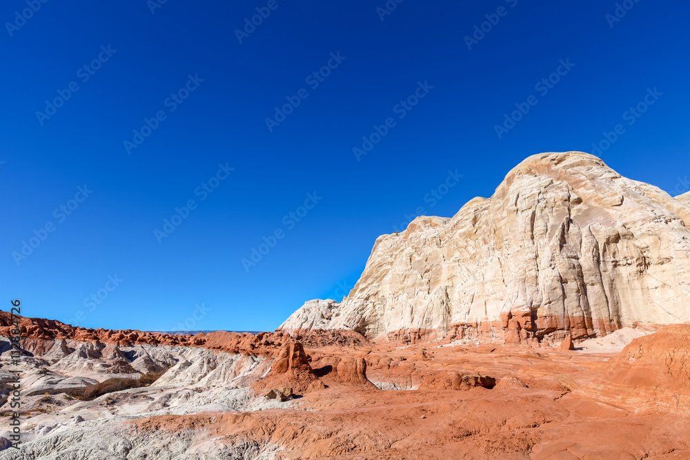 Toadstool Trail, near Page, Arizona in the Grand Staircase-Escalante Nat. Mon. Toadstool Trail, near Page, Arizona in the Grand Staircase-Escalante Nat. Mon.