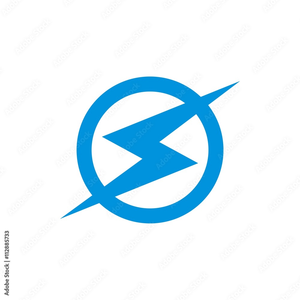 circle electric logo power volt circle electric logo power volt